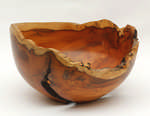 Bowl Inlaid With Copper